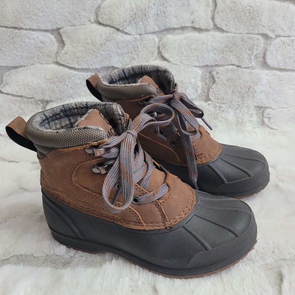 Magellan Outdoor Boys Size 11 Brown And Black Weather Duck Boot